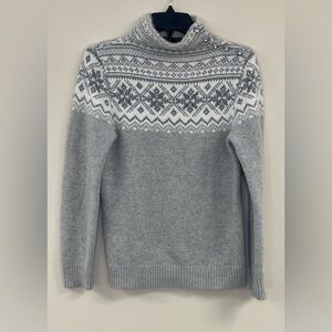 Lauren Ralph Lauren Exclusive Merino/Angora  Women’s Sweater Rhinestone Buttons